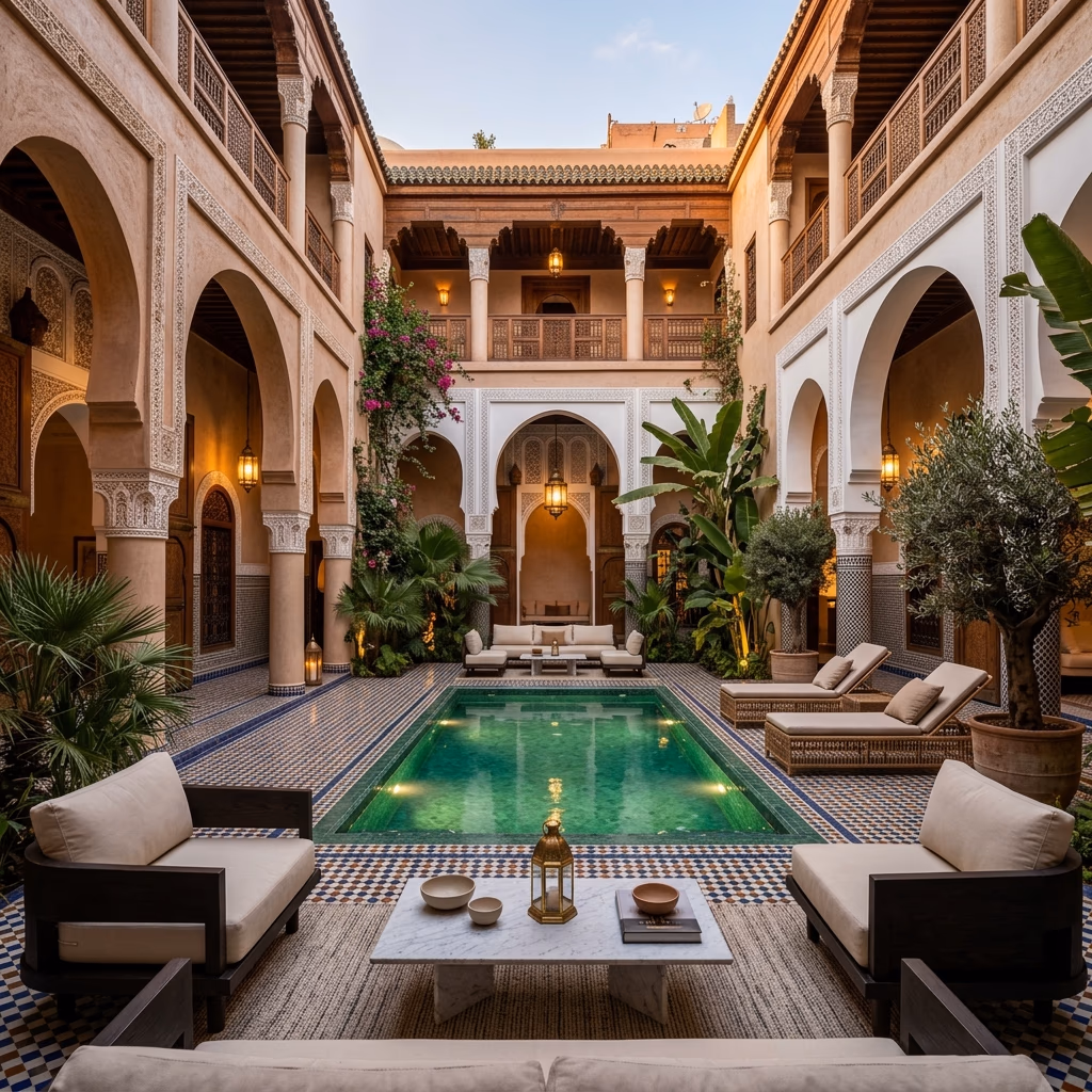 Riad Renovation in Marrakech: Preserving Heritage, Adding Luxury
